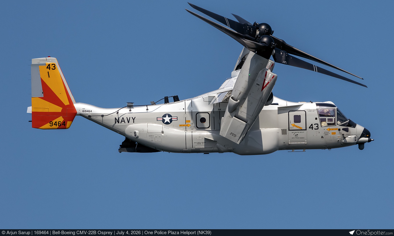 バイナルメーション　オズワルド 169464 - Bell-Boeing CMV-22B Osprey, United States Navy