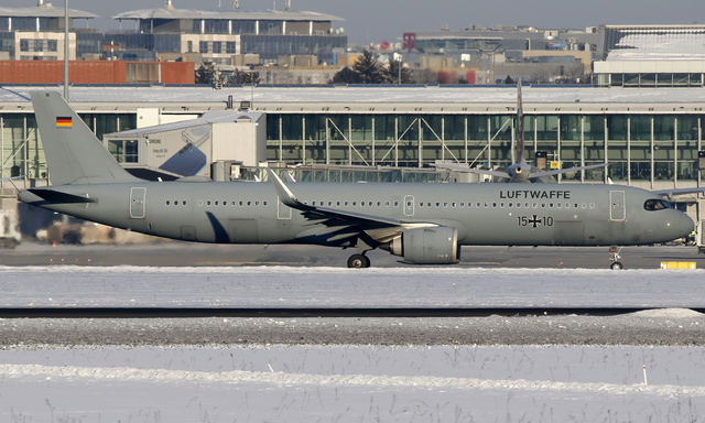 15+10 Luftwaffe (German Air Force) Airbus A321-251NX, MSN 10613