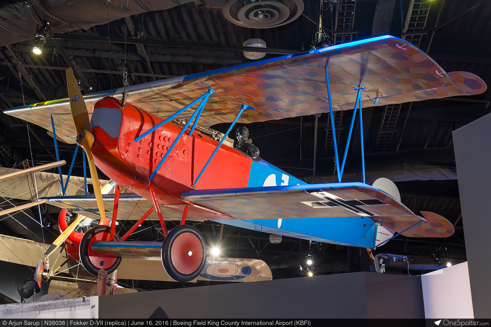 N38038 - Fokker D-VII (replica), Luftstreitkräfte | OneSpotter.com