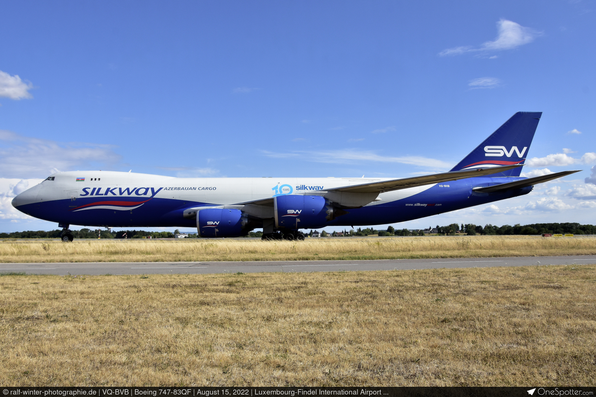 VQ-BVB - Silk Way West Airlines Boeing 747-83QF, MSN 44444