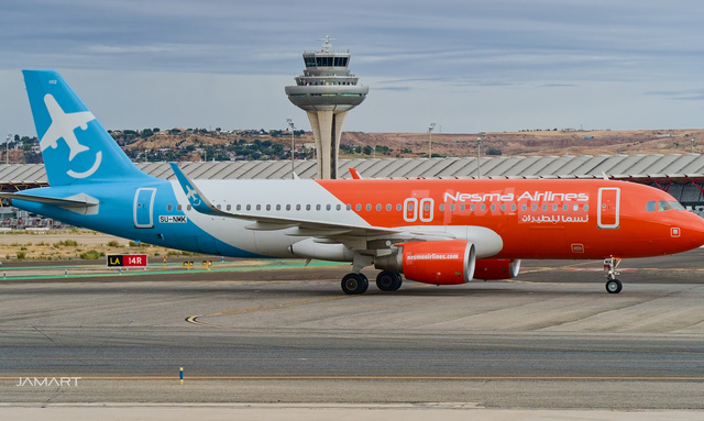 SU-NMK - Nesma Airlines Airbus A320-214(WL), MSN 5995 | OneSpotter.com