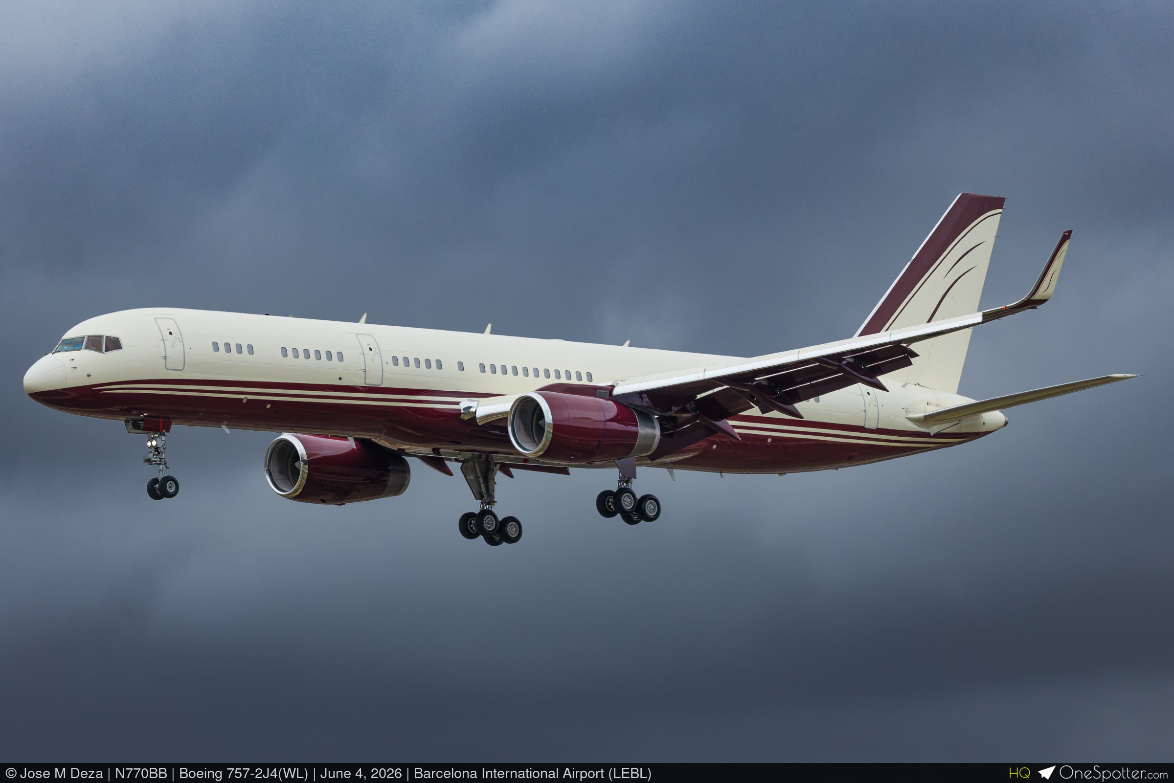 N770BB - The Yucaipa Companies Boeing 757-2J4(WL), MSN 25220
