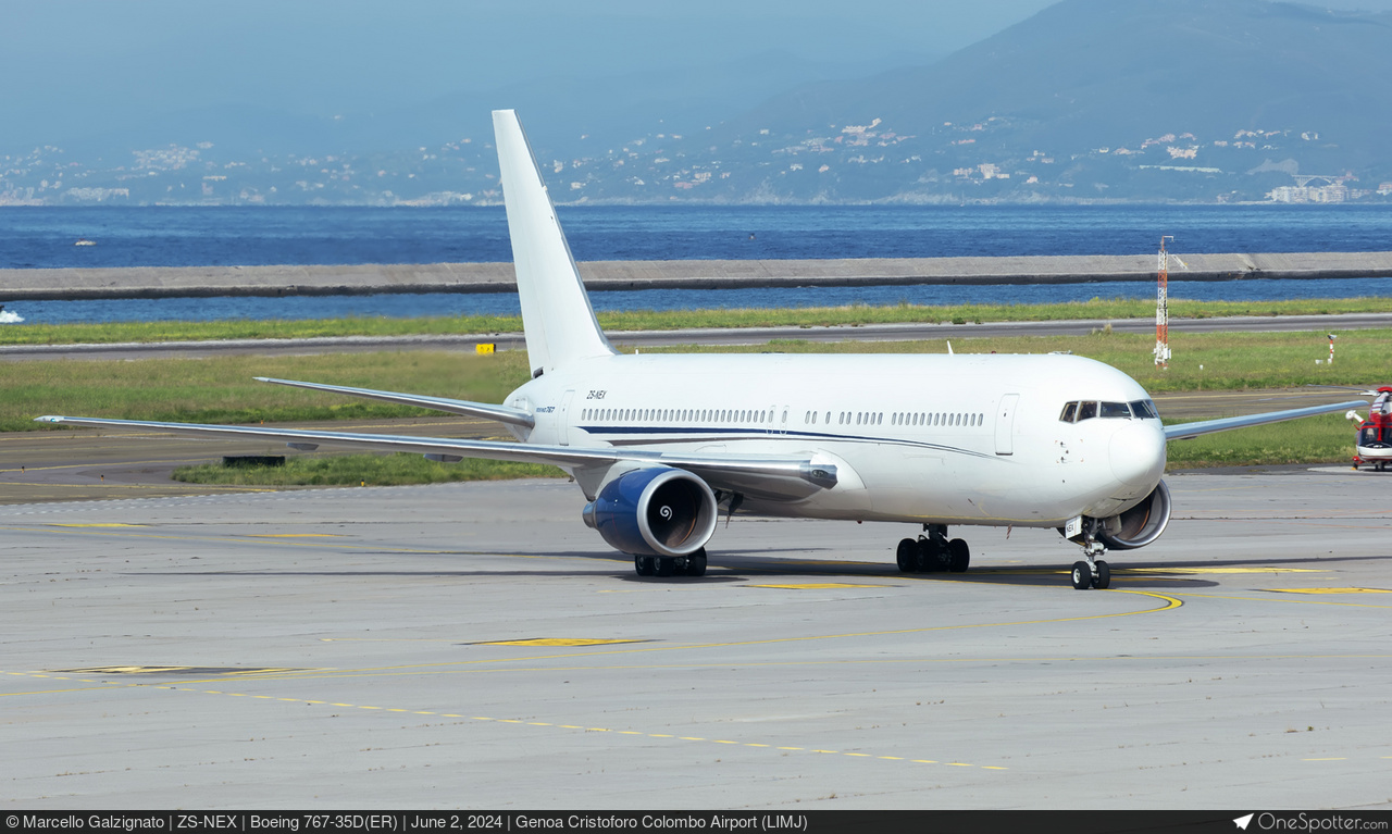 ZS-NEX - Aeronexus Corporation Boeing 767-35D(ER), MSN 24865