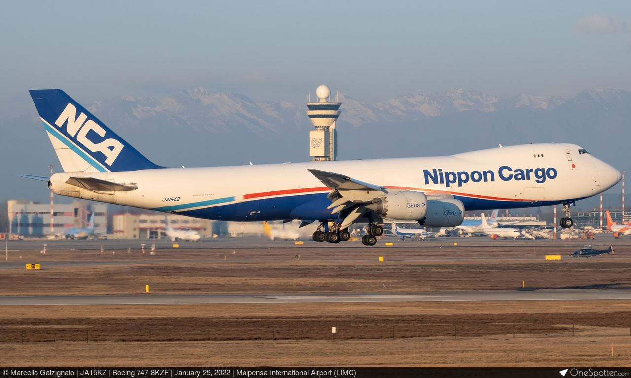 JA15KZ - Nippon Cargo Airlines Boeing 747-8KZF, MSN 36139